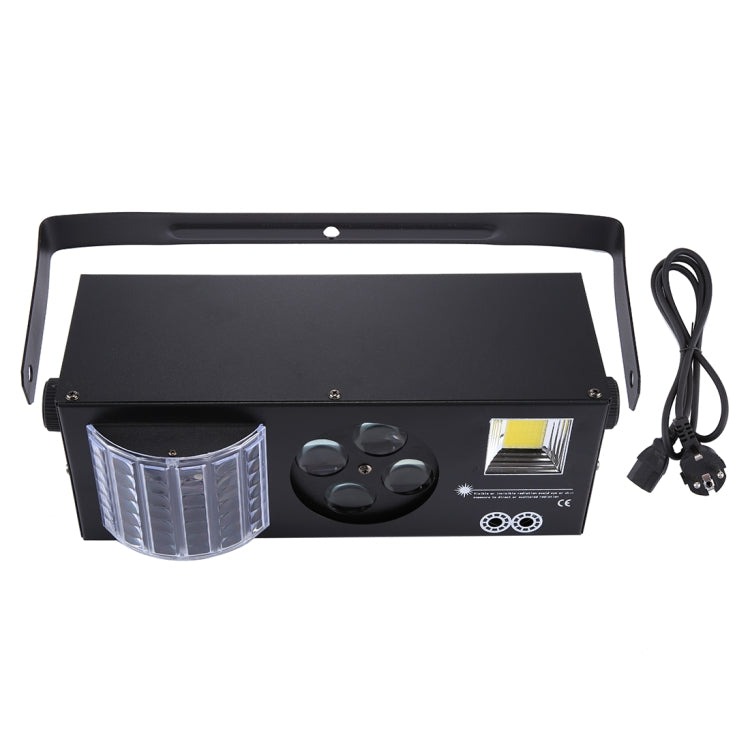 Proiettore 4 in 1 Luce d'atmosfera per decorazioni sceniche per interni con supporto / Funzionamento automatico / Controllo del suono / DMX512, CA 90-240 V