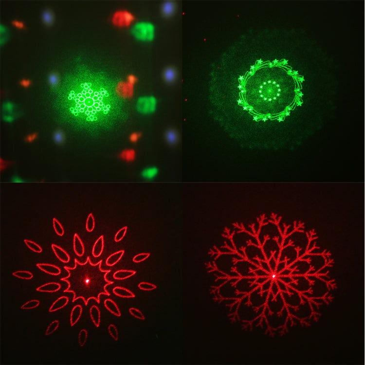 Proiettore 4 in 1 Luce d'atmosfera per decorazioni sceniche per interni con supporto / Funzionamento automatico / Controllo del suono / DMX512, CA 90-240 V