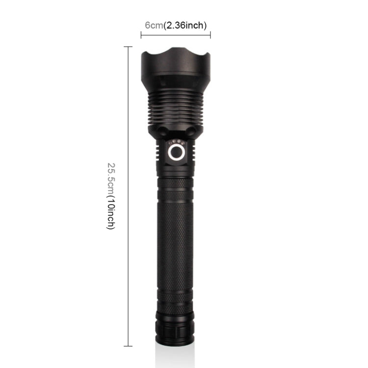 Flusso luminoso X92: torcia impermeabile a LED da 2000 lm, funzione di messa a fuoco retrattile