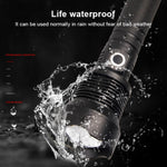 Flusso luminoso X92: torcia impermeabile a LED da 2000 lm, funzione di messa a fuoco retrattile