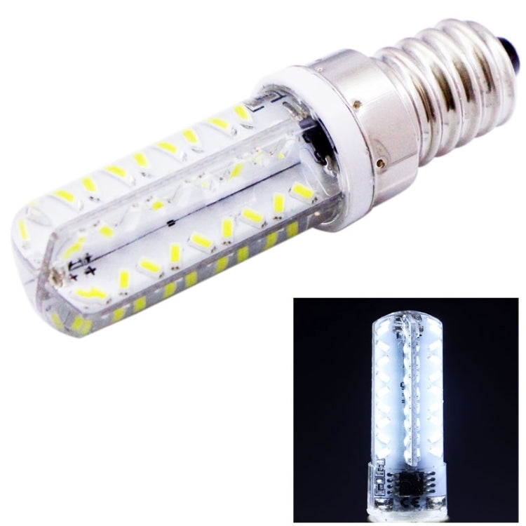 72 LED SMD 3014, Luminosità regolabile, AC 110V, E14 110V White Light, E14 110V Warm White