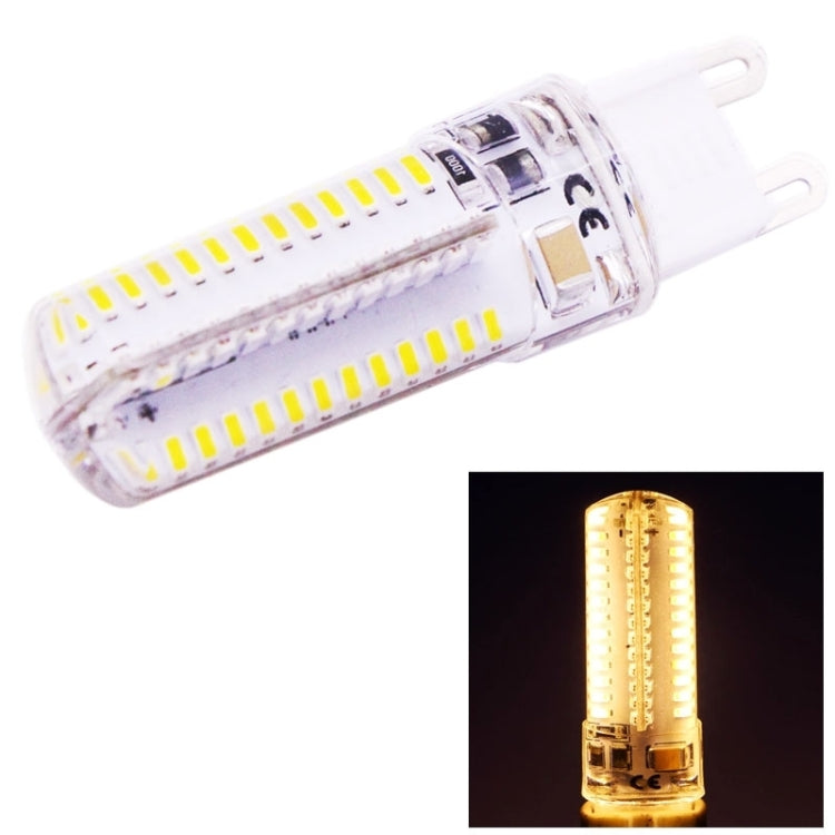104 LED SMD 3014, CA 110 V, G9 110V White Light, G9 110V Warm White