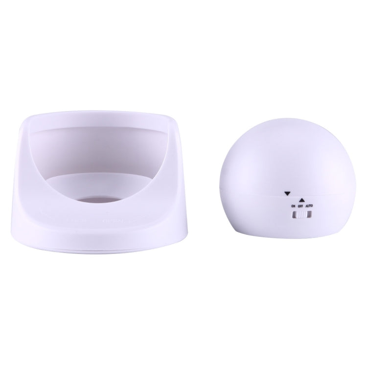 9 LED 240 LM 6000K Rotazione di 360 gradi Sensore di movimento wireless Luce per armadio / Luce notturna / Lampada da parete per camera da letto, soggiorno, bagno, corridoio