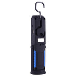 Luce portatile da lavoro di emergenza portatile con ricarica USB multifunzione da 400 LM con gancio magnetico e girevole a 360 gradi