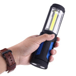 Luce portatile da lavoro di emergenza portatile con ricarica USB multifunzione da 400 LM con gancio magnetico e girevole a 360 gradi