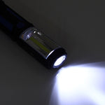 Luce portatile da lavoro di emergenza portatile con ricarica USB multifunzione da 400 LM con gancio magnetico e girevole a 360 gradi