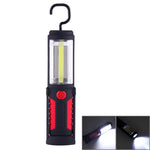 Luce portatile da lavoro di emergenza portatile con ricarica USB multifunzione da 400 LM con gancio magnetico e girevole a 360 gradi