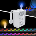 Luce notturna per sedile del bagno del WC domestico, DC 5V, PIR Motion UV Sterilization Light