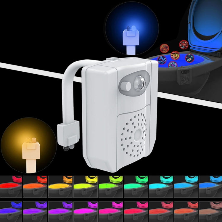 Luce notturna per sedile del bagno del WC domestico, DC 5V, PIR Motion UV Sterilization Light