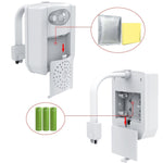 Luce notturna per sedile del bagno del WC domestico, DC 5V, PIR Motion UV Sterilization Light