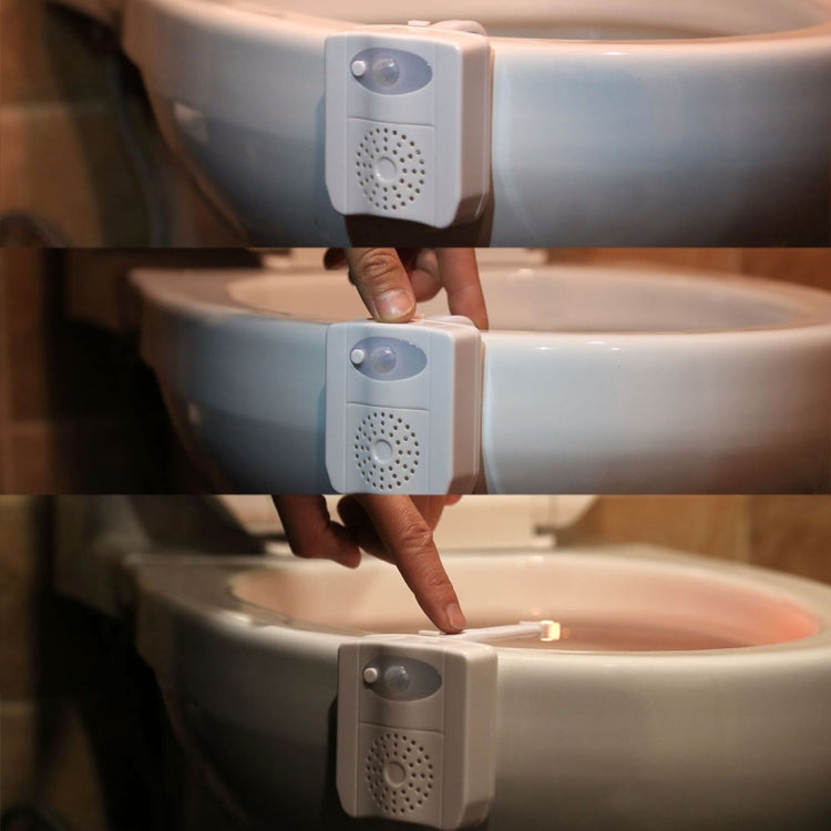 Luce notturna per sedile del bagno del WC domestico, DC 5V, PIR Motion UV Sterilization Light