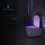 Luce notturna per sedile del bagno del WC domestico, DC 5V, PIR Motion UV Sterilization Light