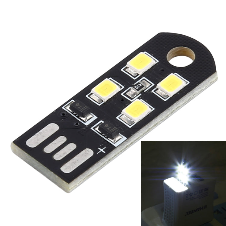 Luce USB a risparmio energetico ultra sottile a 4 LED
