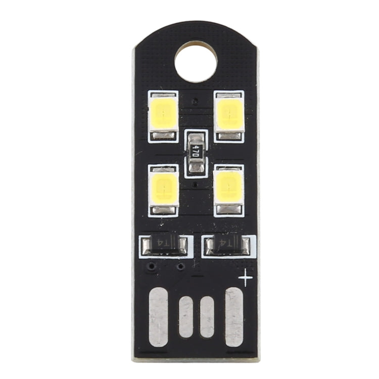Luce USB a risparmio energetico ultra sottile a 4 LED
