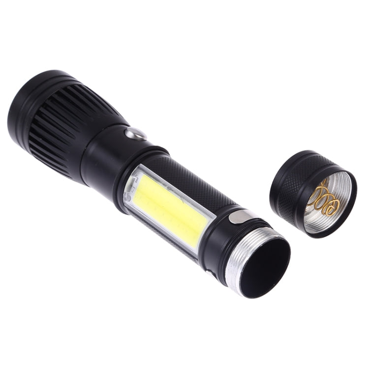 Torcia elettrica a LED con ricarica USB portatile W545
