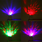 Luce da palco con sfera magica in cristallo LED USB RGB da 4 W con adattatore micro USB, with Micro USB Adapter