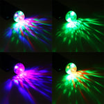 Luce da palco con sfera magica in cristallo LED USB RGB da 4 W con adattatore micro USB, with Micro USB Adapter