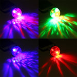 Luce da palco con sfera magica in cristallo LED USB RGB da 4 W con adattatore a 8 pin, with 8 Pin Adapter