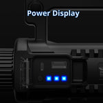 W590 P50 Torcia LED potente ricaricabile da 10 W Proiettore per esterni a 4 modalità con treppiede, W590 P50