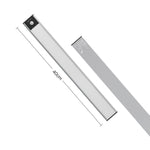 Lampade da parete per corridoio, armadio, guardaroba, lampada da parete ricaricabile, sensore di movimento umano intelligente Xiaomi Youpin YEELIGHT da 40 cm, 40cm