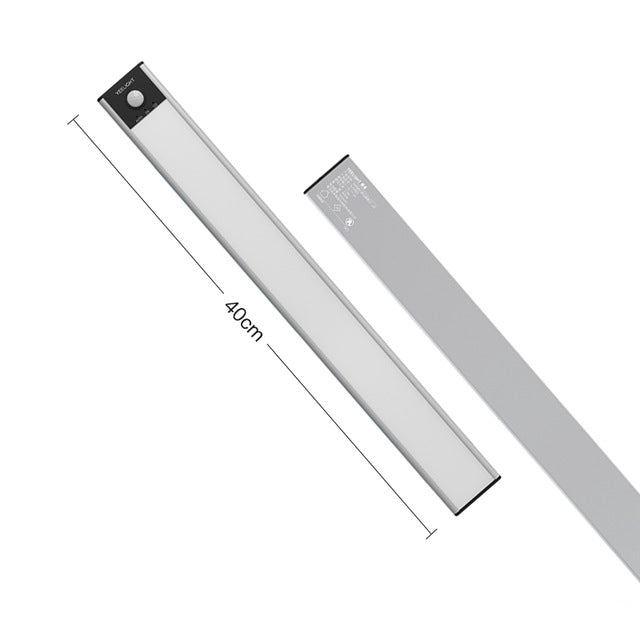 Lampade da parete per corridoio, armadio, guardaroba, lampada da parete ricaricabile, sensore di movimento umano intelligente Xiaomi Youpin YEELIGHT da 40 cm, 40cm
