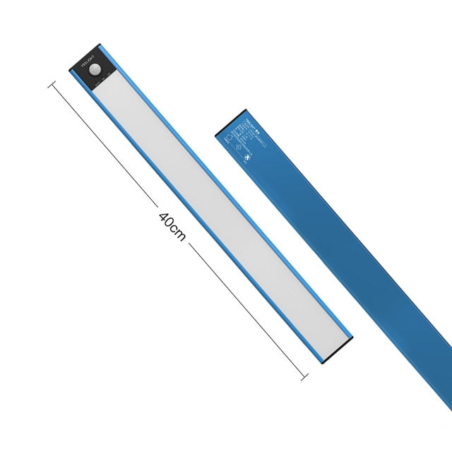Lampade da parete per corridoio, armadio, guardaroba, lampada da parete ricaricabile, sensore di movimento umano intelligente Xiaomi Youpin YEELIGHT da 40 cm, 40cm