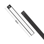 Lampade da parete per corridoio, armadio, guardaroba, lampada da parete ricaricabile, sensore di movimento umano intelligente Xiaomi Youpin YEELIGHT da 60 cm, 60cm
