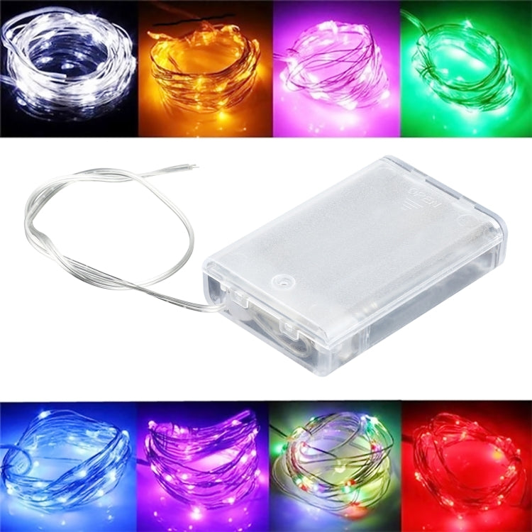 Scatola portabatterie con luce LED da 3 V per 3 batterie AA da 1,5 V