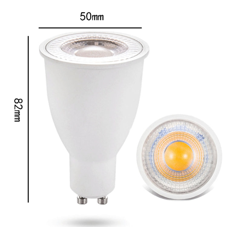 GU10 10W SMD 2835 16 LED 2700-3100K Alta luminosità Senza sfarfallio Lampada Faretto a risparmio energetico, AC 90-265V, 10W