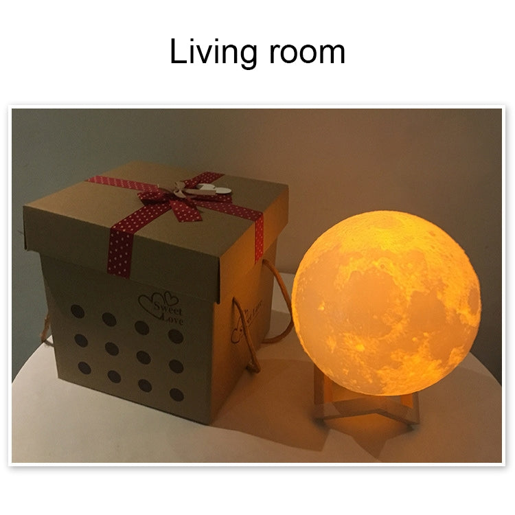 Luce notturna a risparmio energetico LED con ricarica USB con base di supporto in legno, Touch 2-color(15cm), Touch 7-color(15cm)