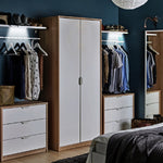 2.8W 40 LED Bianco caldo Ampio schermo Sensore intelligente del corpo umano Luce LED per armadietto del corridoio, Versione di ricarica USB, 2.8W 40 LEDs Warm White
