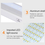 1.8W 10 LED Luce bianca Ampio schermo Sensore intelligente del corpo umano Luce LED per armadietto del corridoio, Versione a batteria, 1.8W 10 LEDs White (Battery Version)