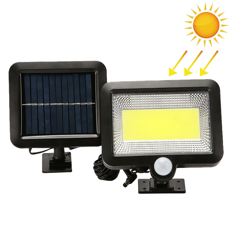Lampada da parete solare con sensore corpo umano IP65
