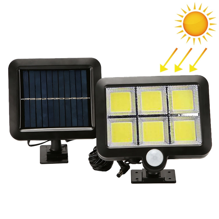 Lampada da parete solare con sensore movimento IP65