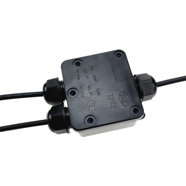 Scatola di giunzione impermeabile IP68 con terminale, 3 in 1