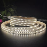 Striscia LED SMD 2835 1200 LED da 10 m, CA 220 V-240 V, spina europea, 10m