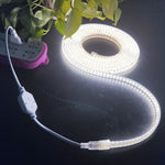 Striscia LED SMD 2835 1200 LED da 10 m, CA 220 V-240 V, spina europea, 10m