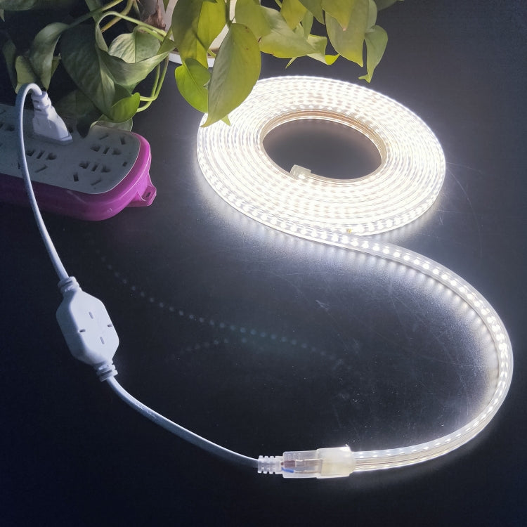 Striscia LED SMD 2835 1200 LED da 10 m, CA 220 V-240 V, spina europea, 10m