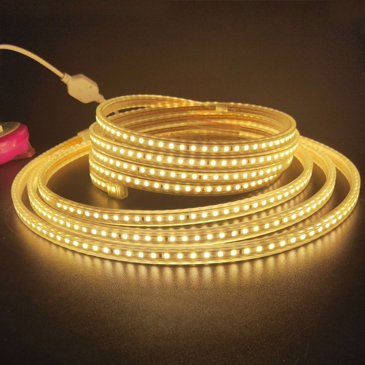 Striscia LED SMD 2835 1200 LED da 10 m, CA 220 V-240 V, spina europea, 10m