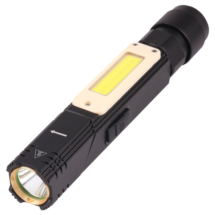 Torcia LED multifunzionale pieghevole da 5 W a 90 gradi 5 modalità, dimensioni: grande, 6