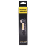 Torcia LED multifunzionale pieghevole da 5 W a 90 gradi 5 modalità, dimensioni: grande, 6