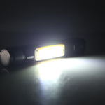 Torcia LED multifunzionale pieghevole da 5 W a 90 gradi 5 modalità, dimensioni: grande, 6