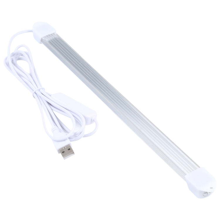 Tubo luminoso a LED con regolazione continua a tre colori USB multifunzionale da 30 cm e 36 LED, DC 5 V, 30cm