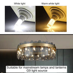 Lampadina LED a mais dimmerabile G9 88 LED SMD 2835, CA 220 V, 88 LEDs