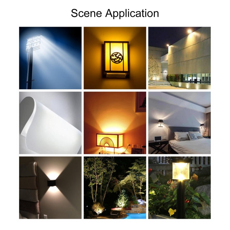 Lampadina LED dimmerabile con tubo in vetro da 9 W 11,8 cm, CA 220 V, 9W