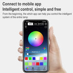 Lampada da scrivania domestica RGB a colori illusori con nota musicale