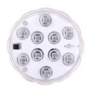 Cilindro luminoso a 10 LED telecomandato 24-30 piedi