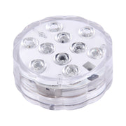 Cilindro luminoso a 10 LED telecomandato 24-30 piedi
