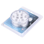 Cilindro luminoso a 10 LED telecomandato 7-9 metri