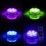 Cilindro luminoso a 10 LED telecomandato 7-9 metri